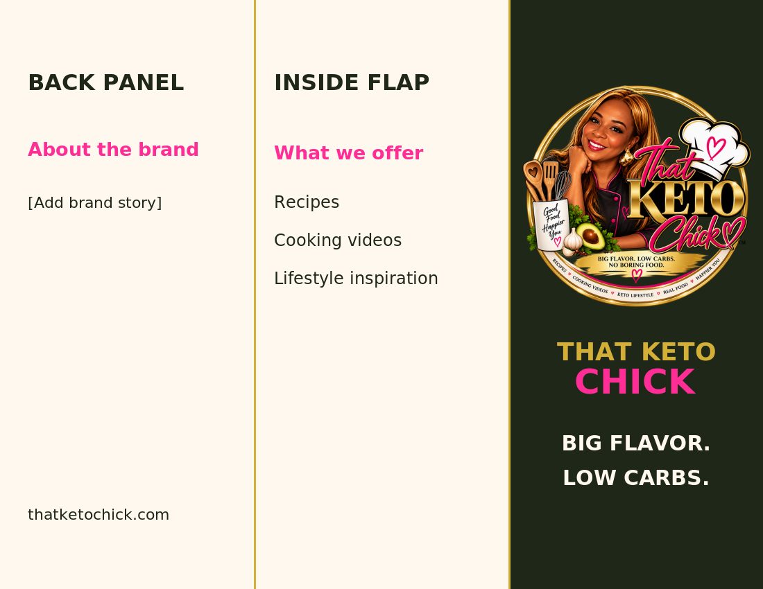 Trifold Brochure Outside